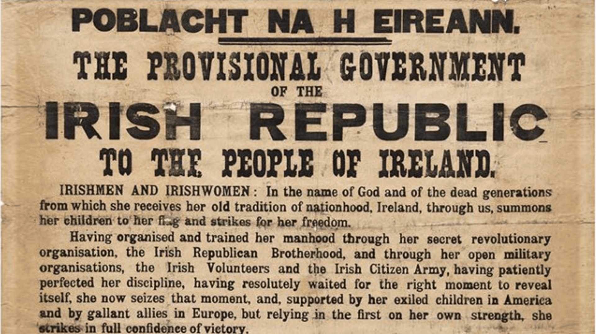 Easter Rising Commemoration Events 1