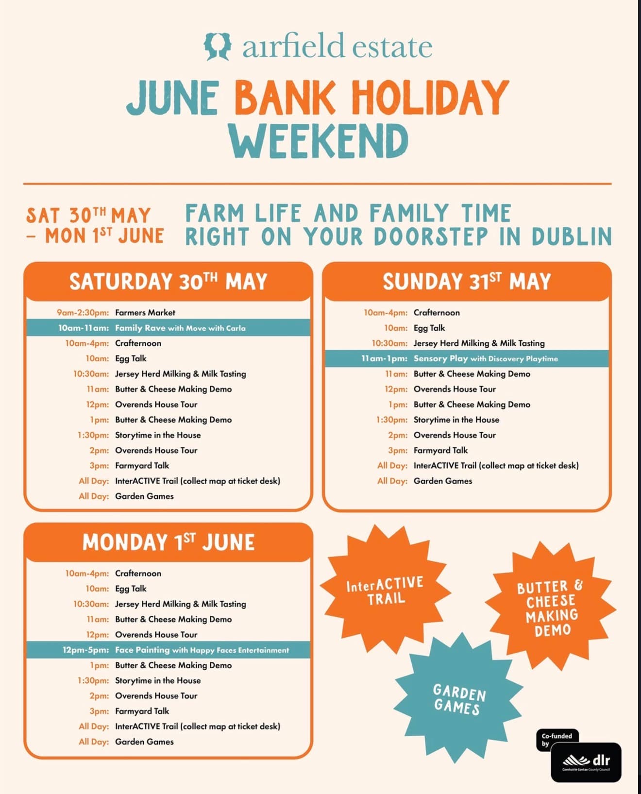 June Bank Holiday Weekend at Airfield Estate 1